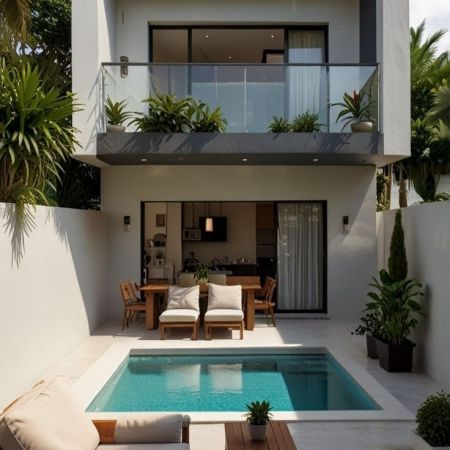 Biệt thự 2 tầng có bể bơi