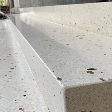 cầu thang terrazzo